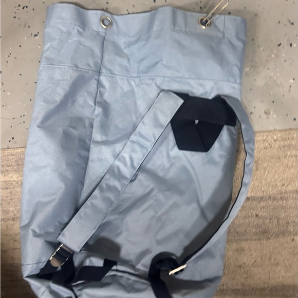 Blue Sperry Top-Sider Get Wet Tote Bag Gray Boat Beach Travel - Picture 3 of 9